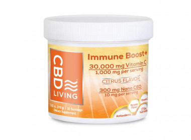 CBD Добавка для иммунитета 300мг с Витамином C (216г) 
