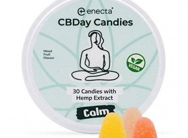 CBD Цукерки Enecta CBDay - для боротьби зі стресом та тривогою (30шт)