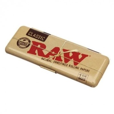 Raw metal paper case 1 ¼"