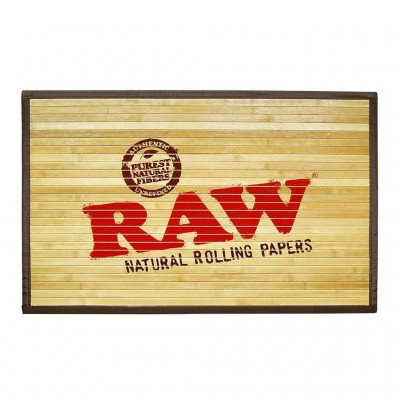Raw bamboo door mat 1