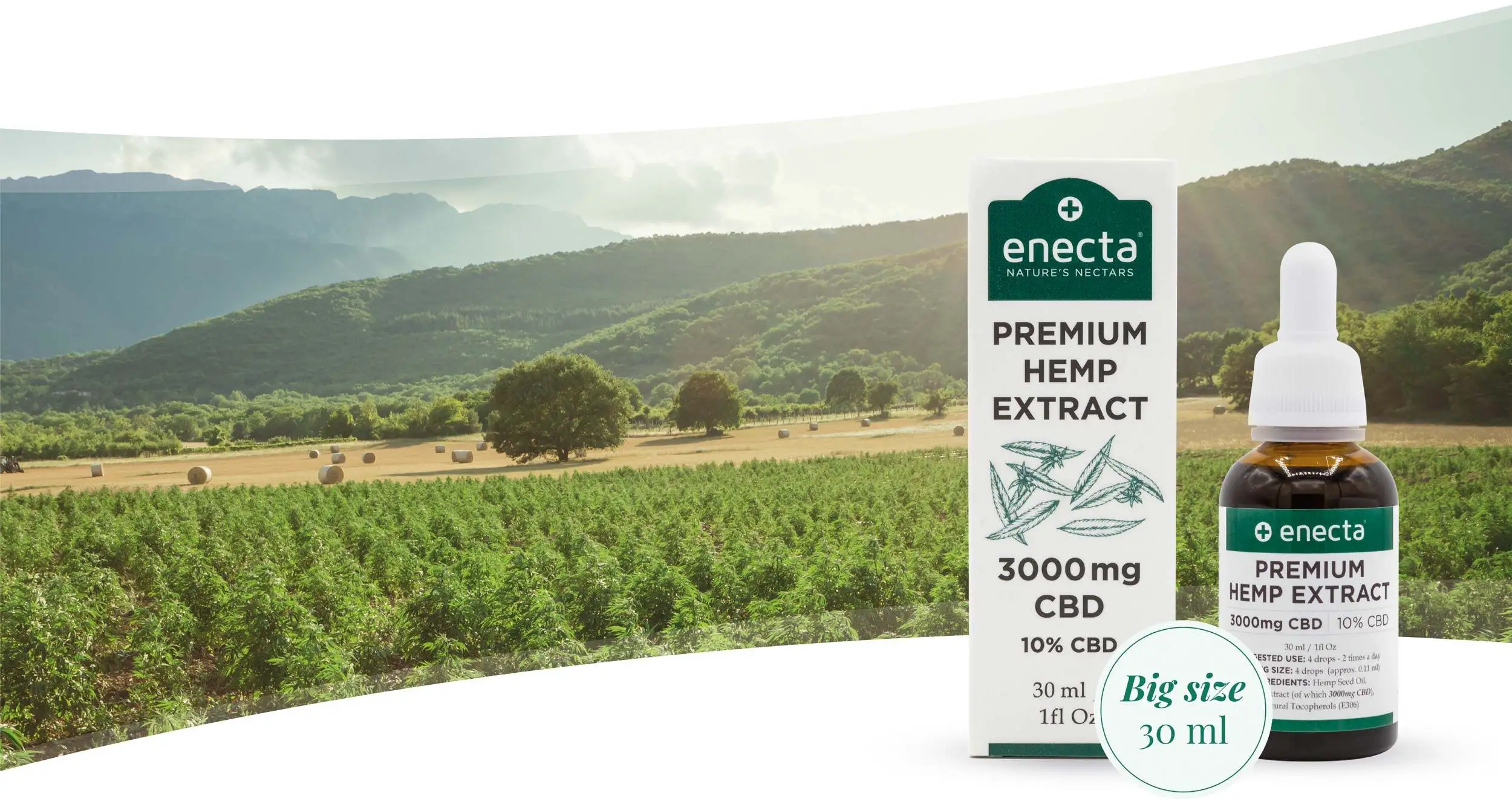 Buy CBD Enecta Oil Tincture 3000mg (30ml)⭐️ cheap with worldwide shipping✓