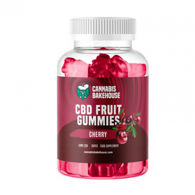 Cannabis Bakehouse CBD Gummies Flavored - Cherry (60g)