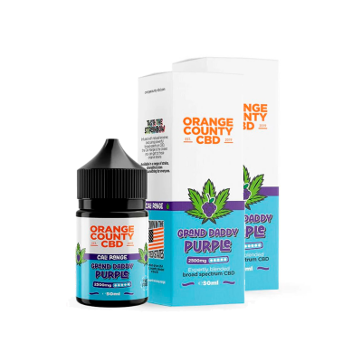 CBD Вейп-жидкость Orange County - Grand Daddy Purple 2500mg (50ml)