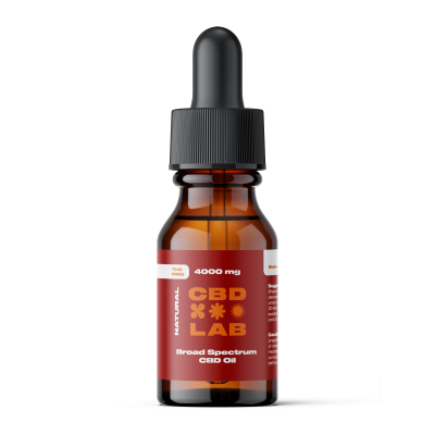 CBDLab Broad Spectrum Oil 4000mg (10ml)