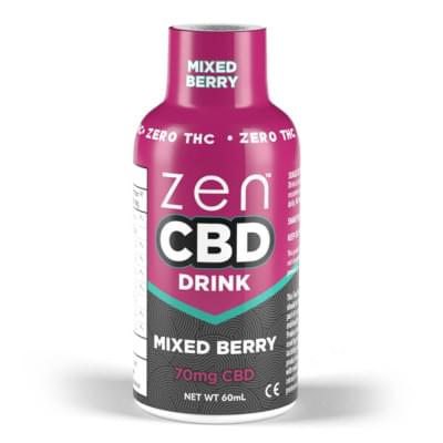 CBD Shot Zen Mixed Berry 70mg (60ml)