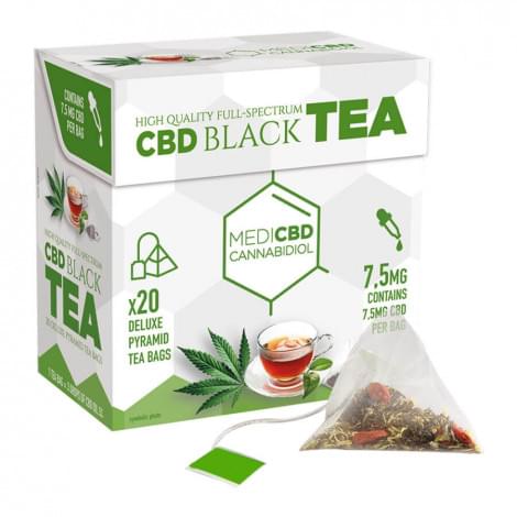 CBD Black Tea MediCBD Cannabis in bags (20pcs)