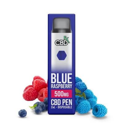 Blue Raspberry CBD Vape Pen – 500mg 1