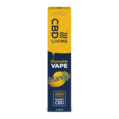 CBD Living Vape Pen Mango – 250mg