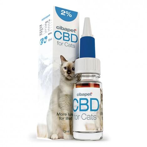 CBD Олія для котів 2% від Cibdol (10ml)