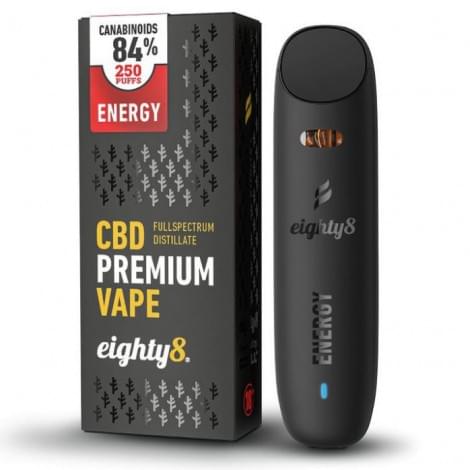 CBD Vape Pen Eighty8 - Energy 84% (Full Spectrum Distillate)