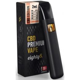 CBD Vape Pen Eighty8 Premium - Super Silver Haze (Distillate|2ml)