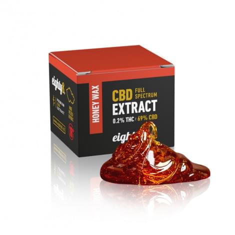 CBD Wax Eighty8 - 69% Extract 1g