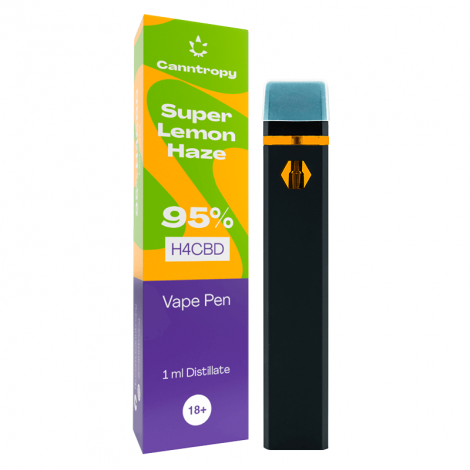 H4CBD Vape Pen Canntropy - Super Lemon Haze (95%)