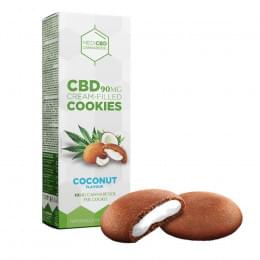 CBD Печенье MediCBD с кокосовым кремом 90mg (150g)