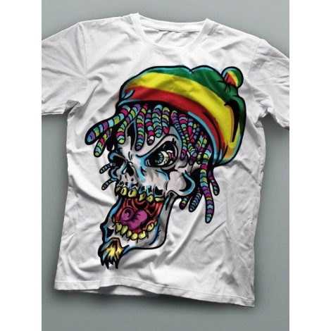 T-shirt RastaSkull